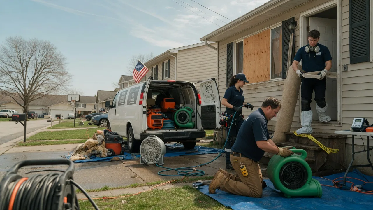 Water Damage Restoration in Plain City, OH near me